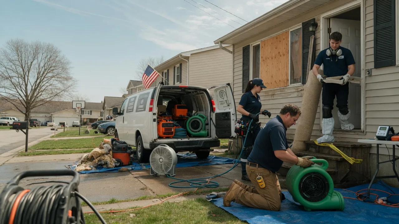 Water Damage Restoration in Winnfield, LA near me
